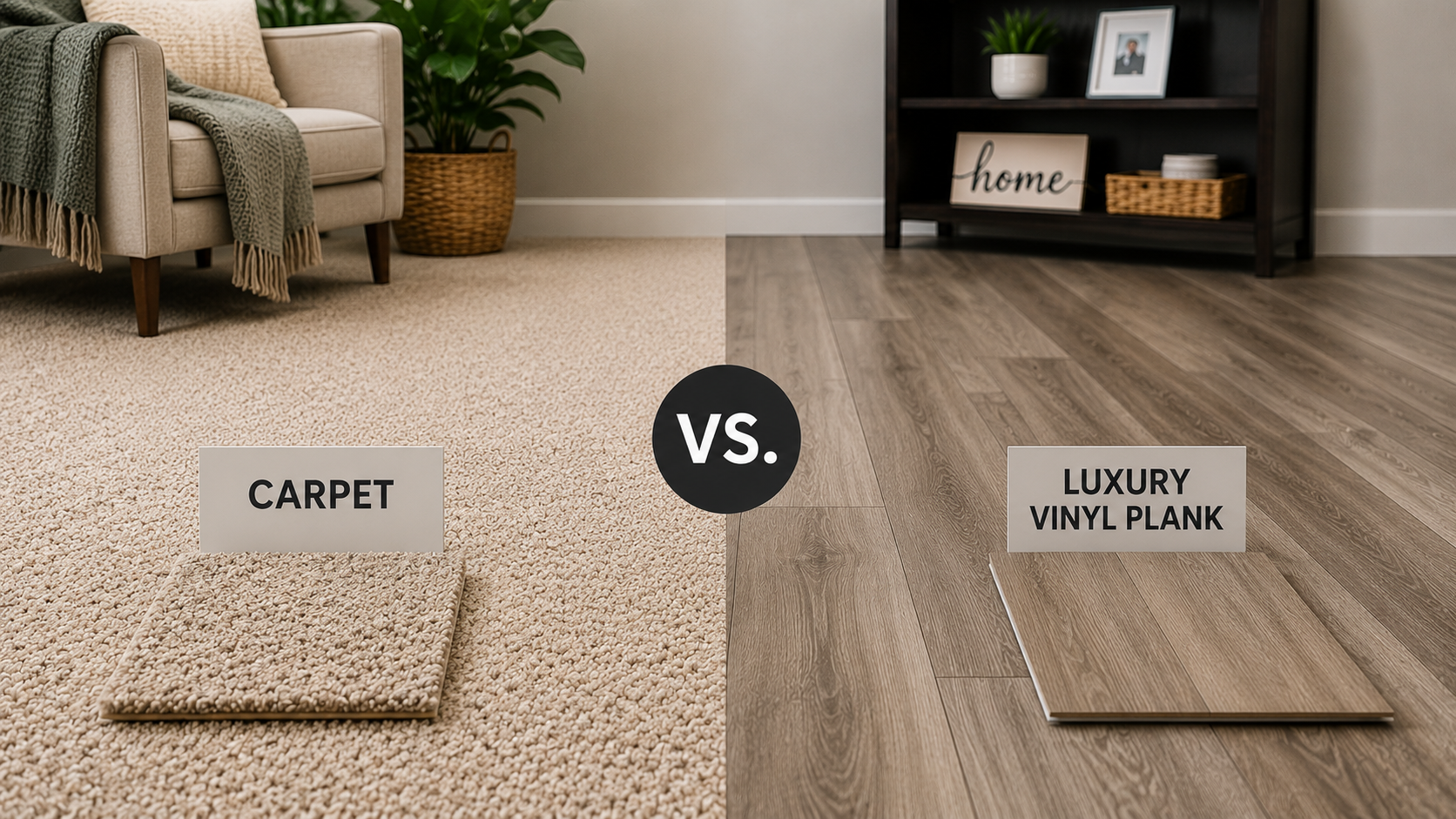Carpet vs Luxury Vinyl Plank: Which Flooring Is Right for Your Lifestyle?